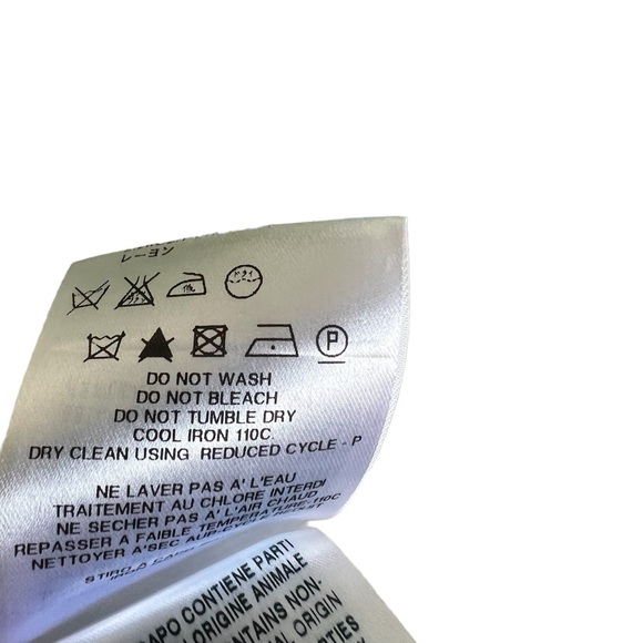 See By Chloe Pleated Striped Dress With Tassle Tie, Size 8 - Picture 10 of 13